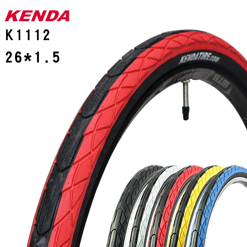 Велосипедная шина KENDA k1112 26-дюймовая стальная 26*1 5 75 30TPI Взрывозащищенная с низким