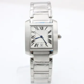 

luxury watch AAA 28mm Lady size Quartz movement tick watches good quality watch stainless steel model battery watches