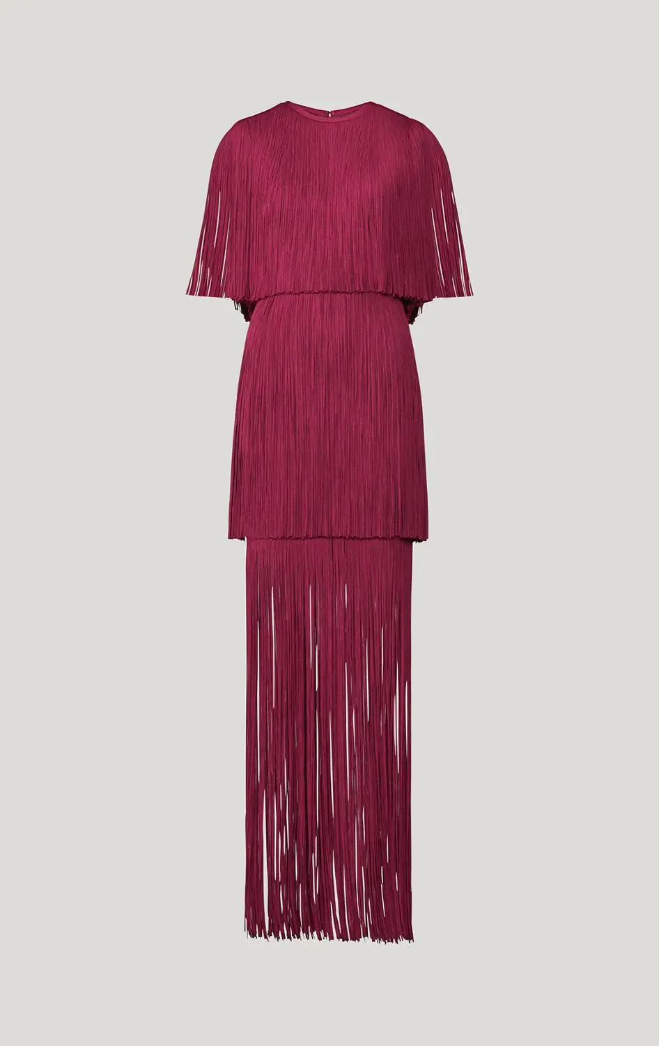 

Wine red Color Ladies Rayon Bandage Dress Tassel Sexy Bodycon Floor-Lenght Elegant Evening Party Dress Top Quality