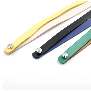 

PU Leather Handbag Shoulder Handle Strap for DIY Bucket Bag Accessories X7YA