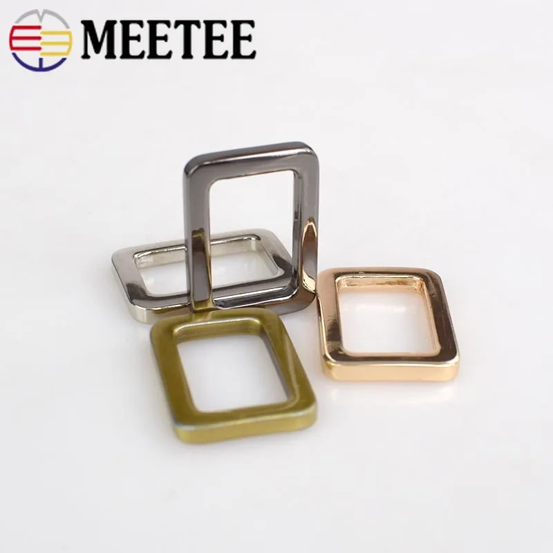 Металлические D образные кольца Meetee 5 шт. аксессуары для рюкзаков ремней обуви