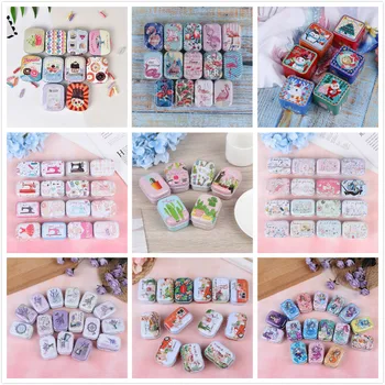 

Mini Tin Box Sealed Jar Packing Boxes Jewelry, Candy Box Small Storage Boxes Cans Coin Earrings, Headphones Christmas Gift Box