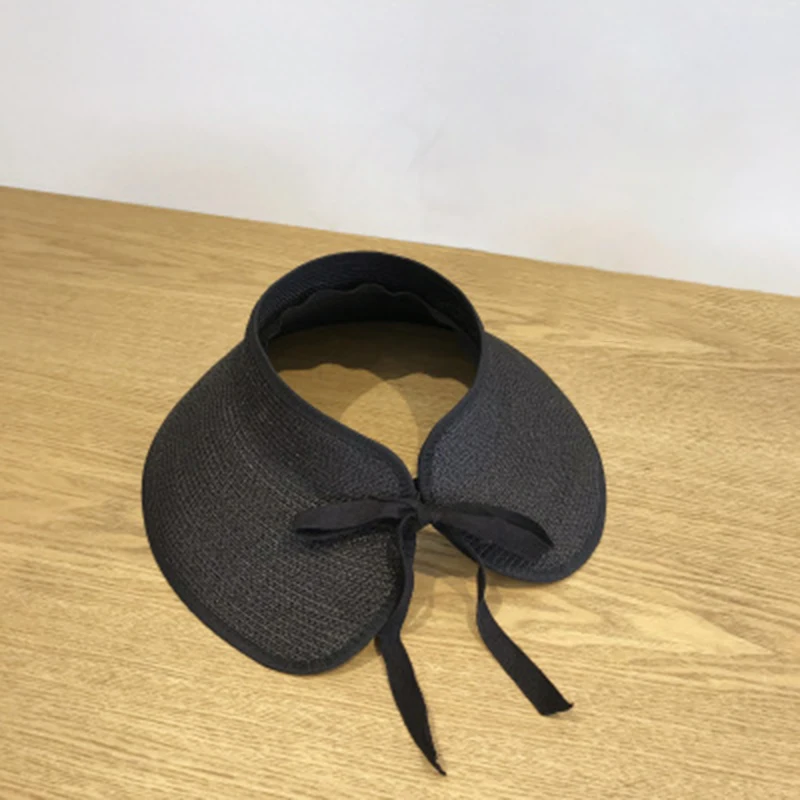 Летняя модная шляпа от солнца с бантом Женская Повседневная дорожная