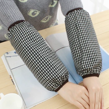 

Korean version of the simple long waterproof single-layer sleeves home daily anti-fouling autumn and winter children's