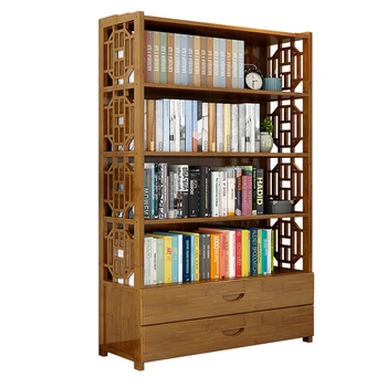 

Bookcase bookcase simple modern bookcase landing simple living room solid wood shelf
