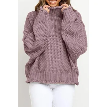 

Winter Women sweater Jumpers Autumn Pullovers sweaters Knitted turtleneck Sweaters femme oversize sweater casual outwear
