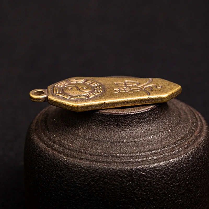 brass tag pendant chinese style (2)