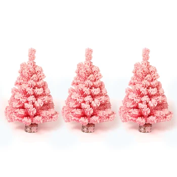 

Artificial Tabletop Mini Christmas Tree Decorations Festival Miniature Tree
