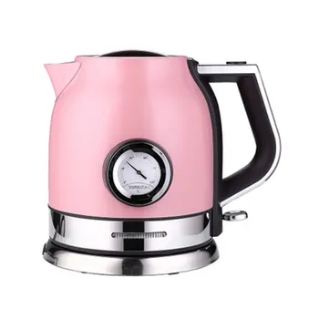 

Stainless Steel Electric Coffee Kettle with Thermometer Anti-scalding Coffee Pot Insulation Pot Drink Tool