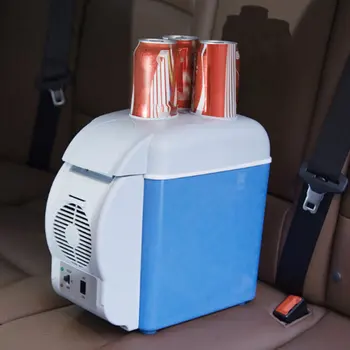 

12V 7.5L Facilating Car Refrigerator Mini Electronic Refrigerator Freezer Cooler Travel Dual-use