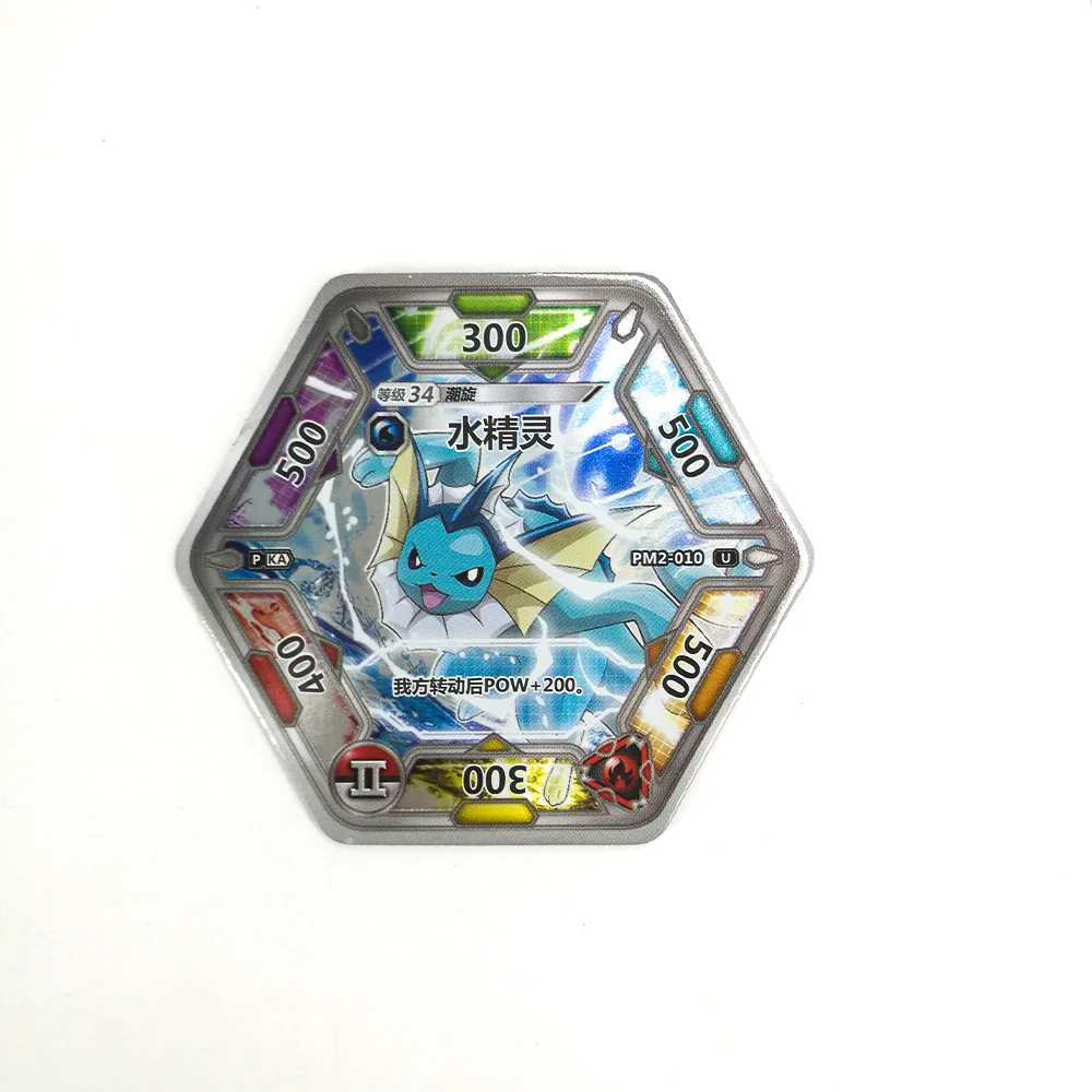 TAKARA TOMY игрушки Покемон карты коллекции Пикачу 168 шт. блестящие флеш-карта 7 шт./кор. 24 коробки/набор Настольная игра для детей подарок