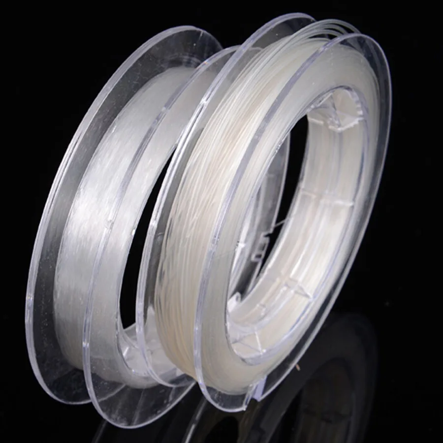 Ligne fluorocarbone Mavllos 50m 100m monofilament 100% bas de ligne coulante invisible pêche