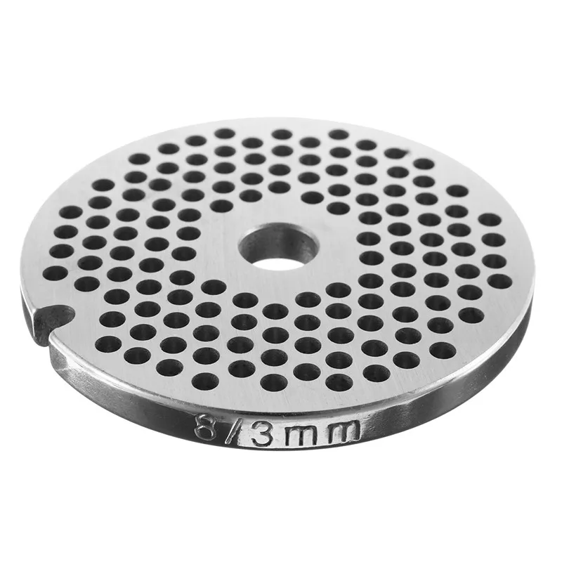 3mm Тип 8 3/4. 5/6/10/12/16 мм Нержавеющая сталь шлифовальный диск мяса шлифовальная плита диск машиностроительный Запчасти - Цвет: 3mm