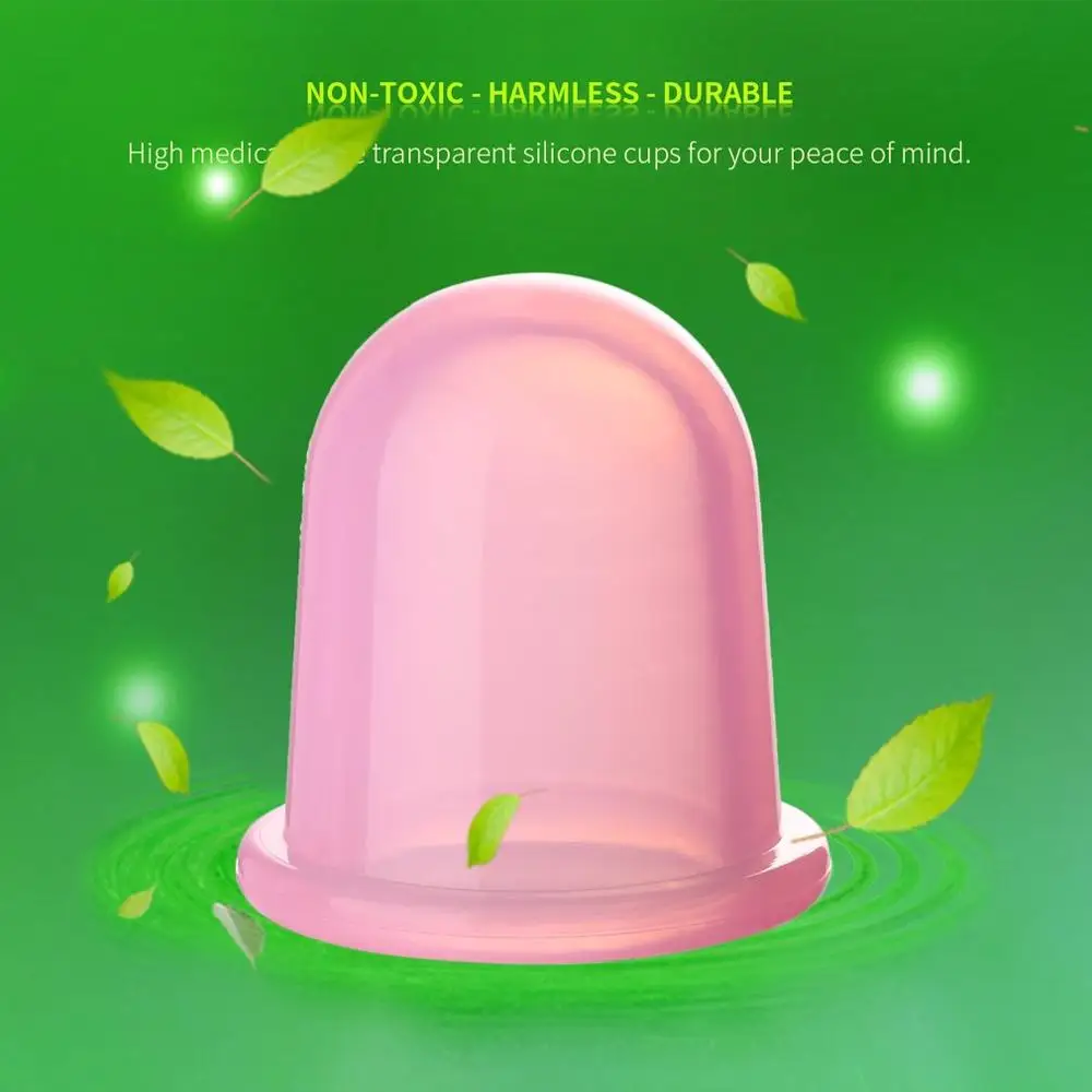 Durable Health Care Full Body Vacuum Massager Silicone Cup Anti Cellulite Relieve Physical Fatigue Stress For Family
