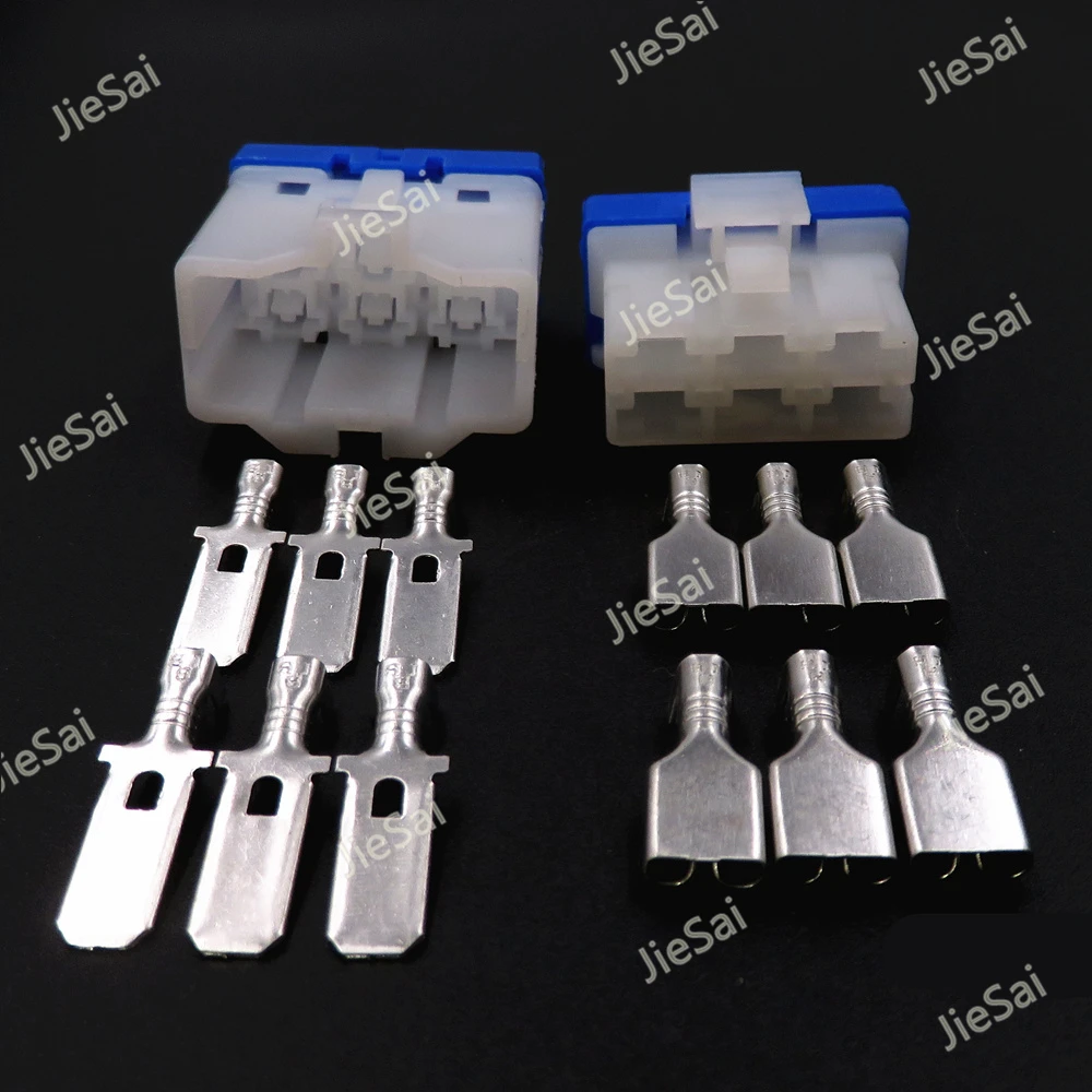 6 Pin 6.3 Series Auto High Current Wire Connector PH772-06015 PH776-06015 Car Blower Heater Resistance Speed Regulating Plug |