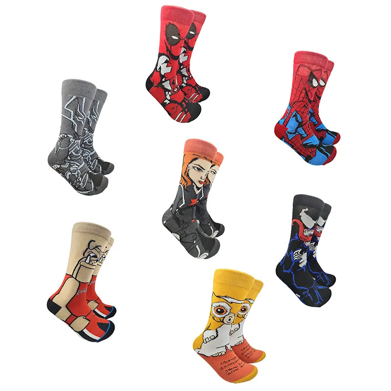 Носки из мультфильма «Marvel»