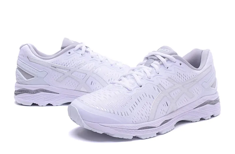 Горячая Распродажа ASICS GEL-KAYANO 23 T646N мужские кроссовки спортивная обувь кроссовки Удобная Уличная обувь для занятий спортом на открытом воздухе Hongniu