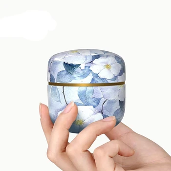 Round Tin Packaging Candles Tins Containers Cans Tea Box Candy Snacks Small Round Cans Mini Portable Tin Cans Packaging 5