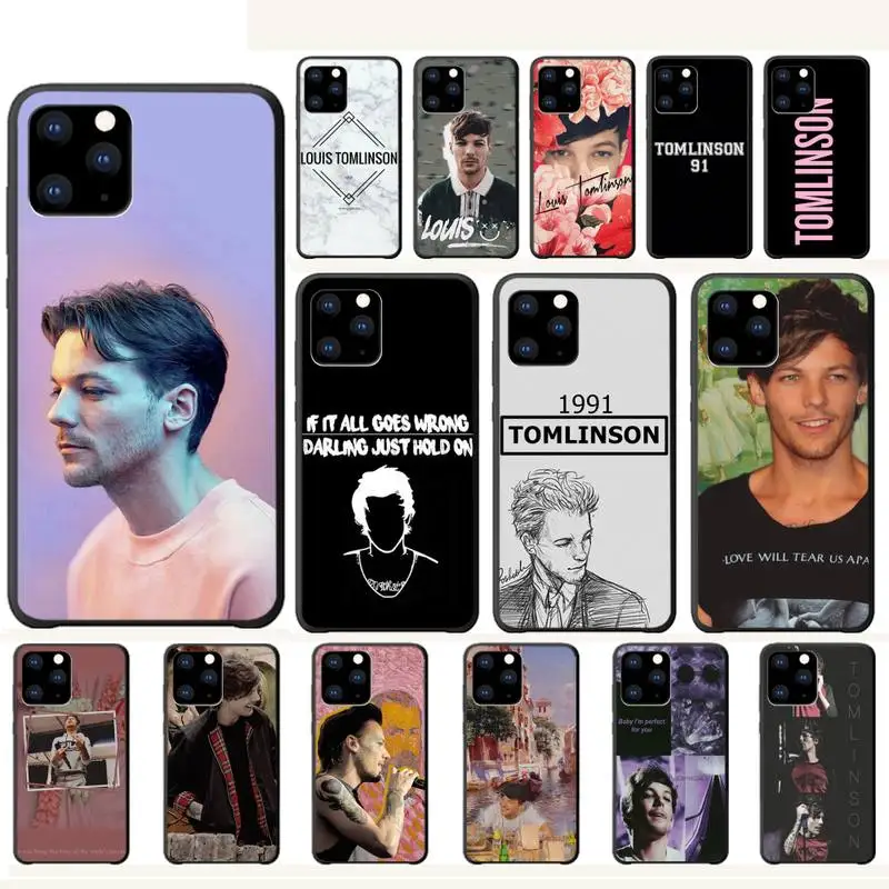 Motirunner 1D Луи Томлинсон клиент высокое качество телефон чехол для iphone 5s se 6 6s 7 8 plus x xs