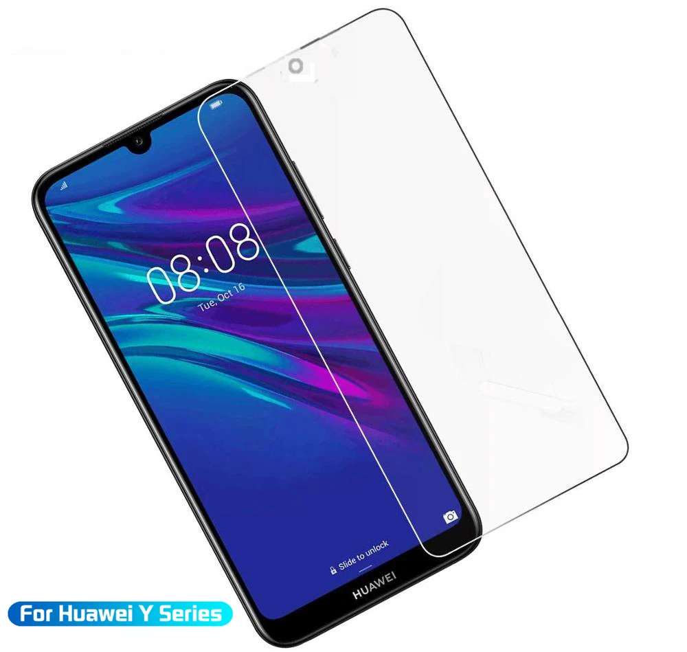 Защитное стекло для huawei Y7 2019 закаленное hauwei Y 5 6 7 prime pro защитная HD пленка