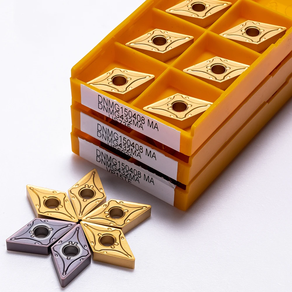 

DNMG150408 MA VP15 US735 UE6020 Carbide Blade Milling Fittings Turning Tool DNMG 150408 High Quality CNC Lathe Cutting