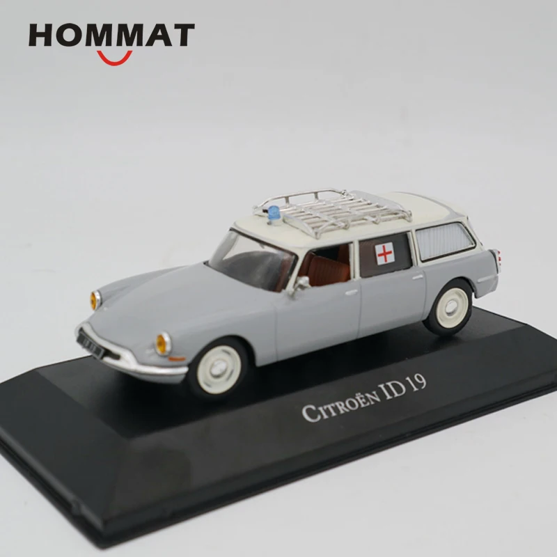 Модель машины скорой помощи HOMMAT в масштабе 1:43 модель машинки Citroen ID19 из сплава