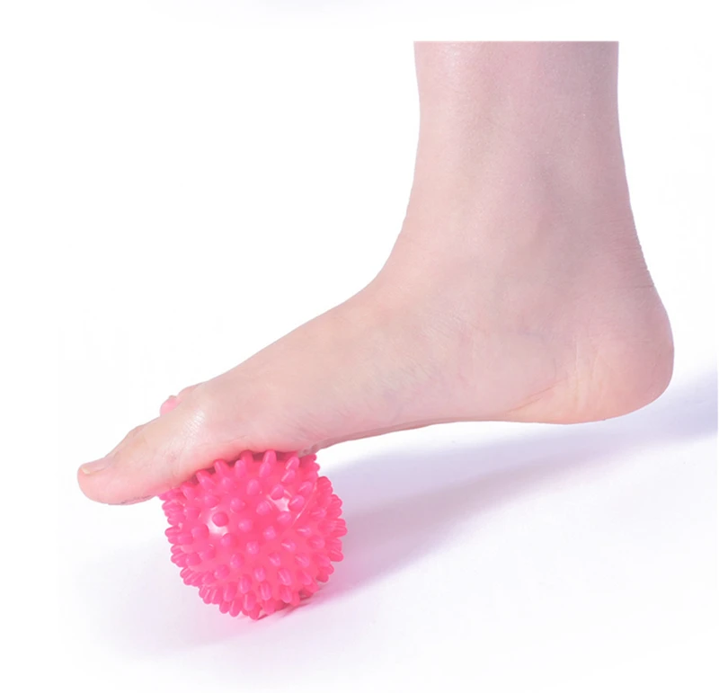 Peanut Shape Massage Yoga Sport Fitness Ball Durable PVC Stress Relief Body Hand Foot Spiky Massager Trigger Point Foot Pain