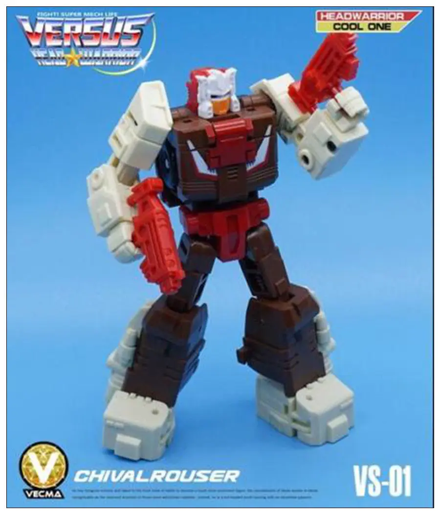 Новые игрушки трансформеры Vecma Studio Mini HeadWarrior VS 01 Headmaster Chromedome Игровые фигурки | Отзывы и видеообзор