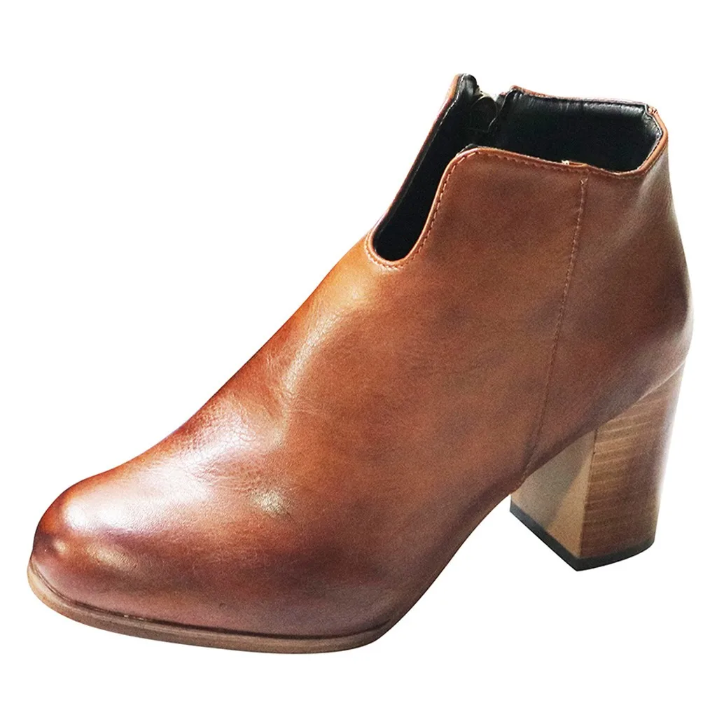round toe booties womens