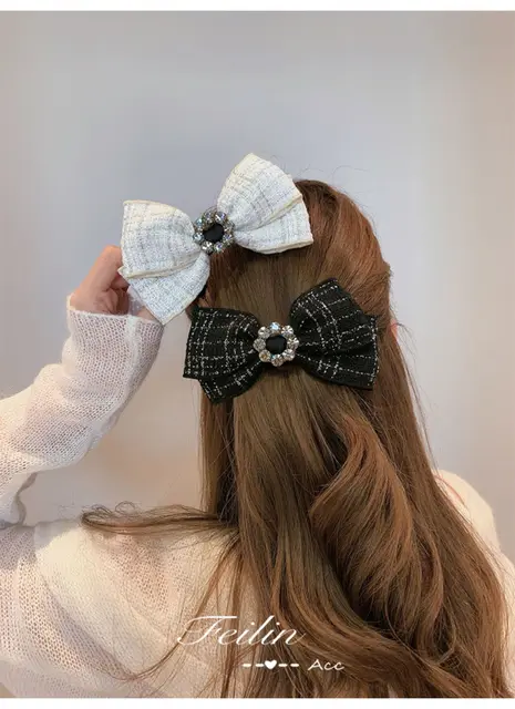 Chanel CC Bow Hair Clip - Neutrals Hair Accessories, Accessories