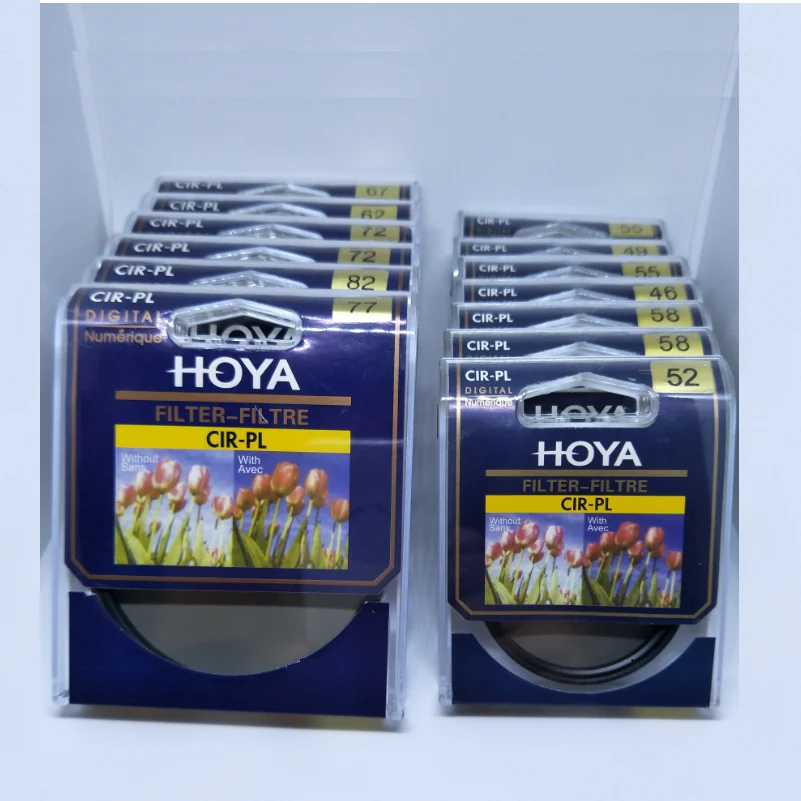 

HOYA CPL CIR-PL 40.5_43 _ 46_49_52_55_58_62_67_72_77_82mm круговой поляризационный фильтр Digital подходит для зеркальных Камера защитное устройство для объектива