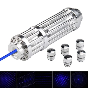 

Hunting Lasers 5000m Blue Laser Pointer 450nm Lazer Pointer Flashlight Burning Match Burn light cigars candle Hunting Laser Pen