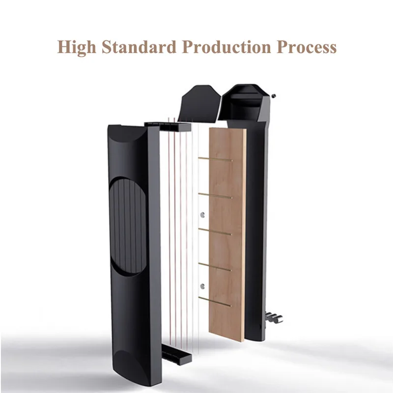 Профессиональная Гитара для тренировки шеи карманная гитара 6 моделей пальцев