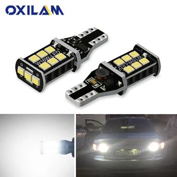 

2Pcs No Error Canbus LED T15 W16W 912 921 Lamp Reverse Light for Kia Rio 2 3 K2 K3 Armrest Optima Ceed Sorento Cerato Soul