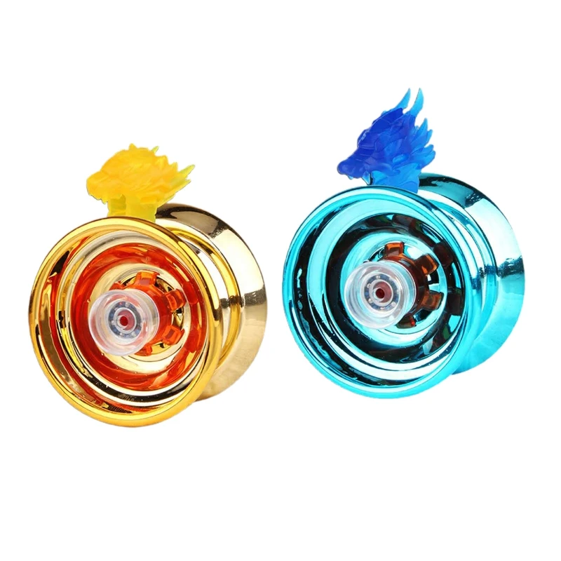 Alloy yoyo ball Kids Toys Metal ball bearing String Trick yoyo diabolo Yo-Yo  Ball Funny yoyo Professional educational toys 