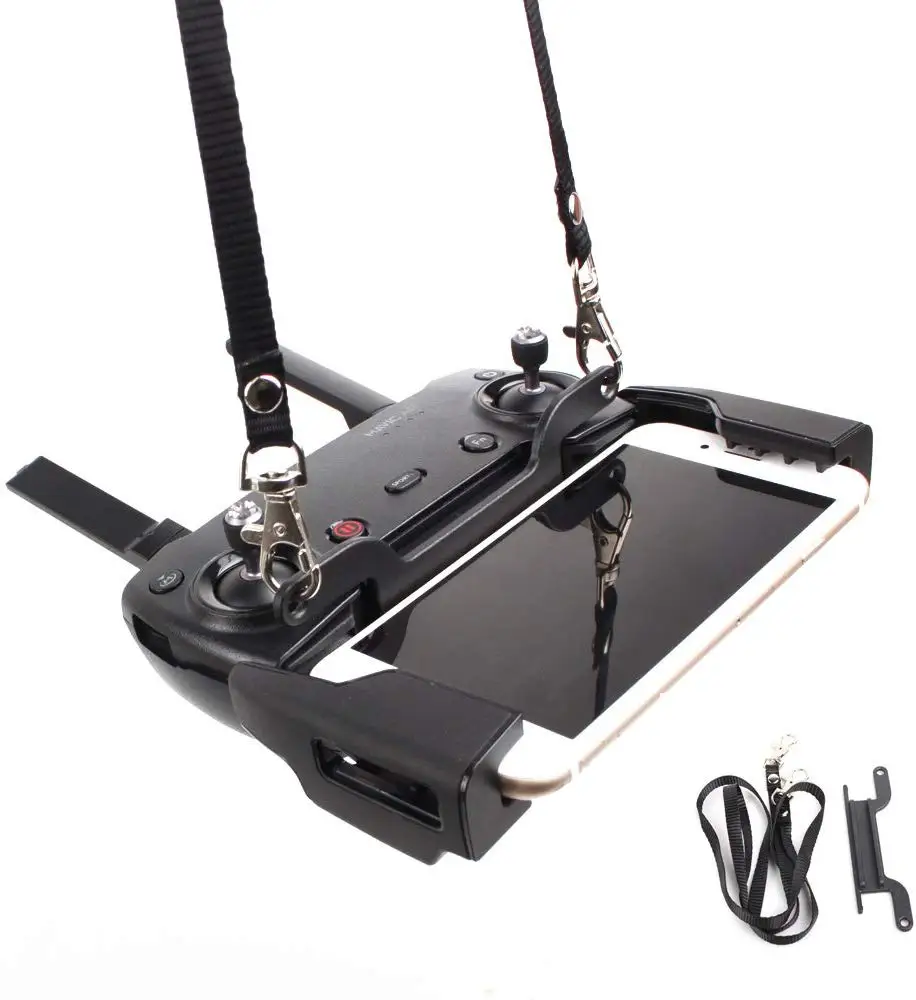 Spark & Mavic Telecomando Doppio Gancio Staffa Per Cordino Fibbia + Collo Appeso Cinturino Per Cintura Collane Combo Per Dji Spark/Dji Ma