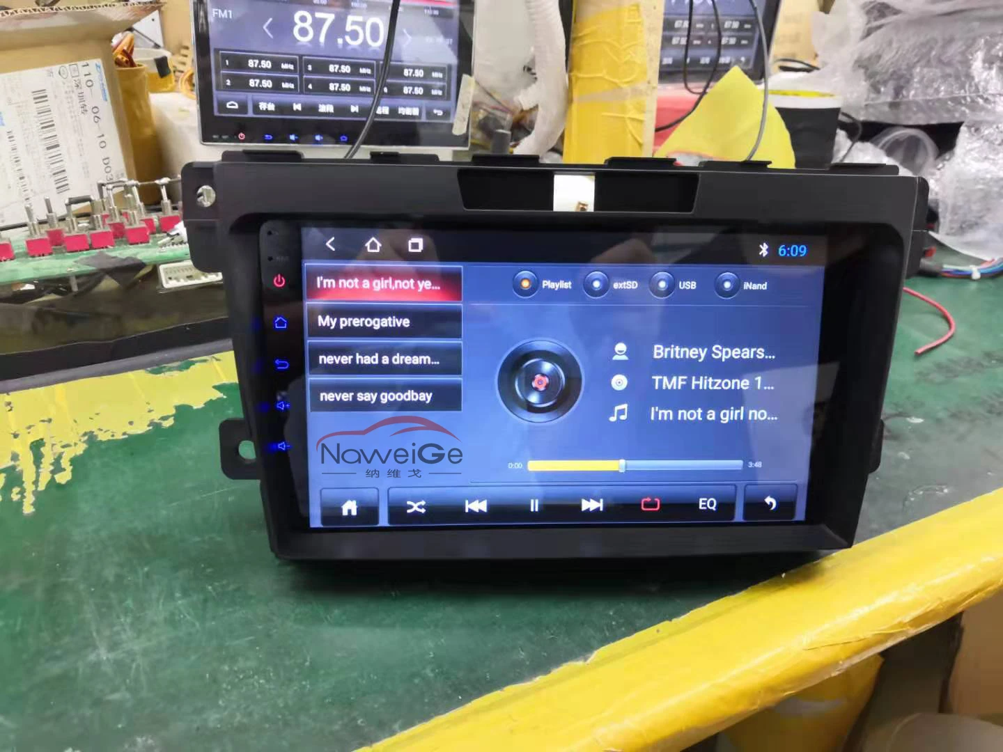 NaweiGe 9 дюймов Android сенсорный экран автомобильный dvd для Mazda CX-7 Центральный Мультимедиа для Mazda CX-7 2008- Автомобильная развлекательная система