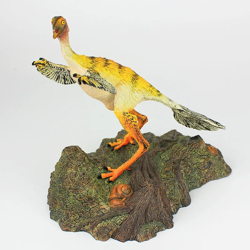 Jurassic China Sinornithosaurus Model Dinosaur Toy Pterosaur Dinosaur Model Children'S Educational Toy Decoration