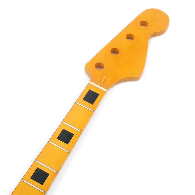 New Bass Guitar Neck 4 String 21 Fret Wooden Musical Instrument Replacement Accessories Drop Shipping
