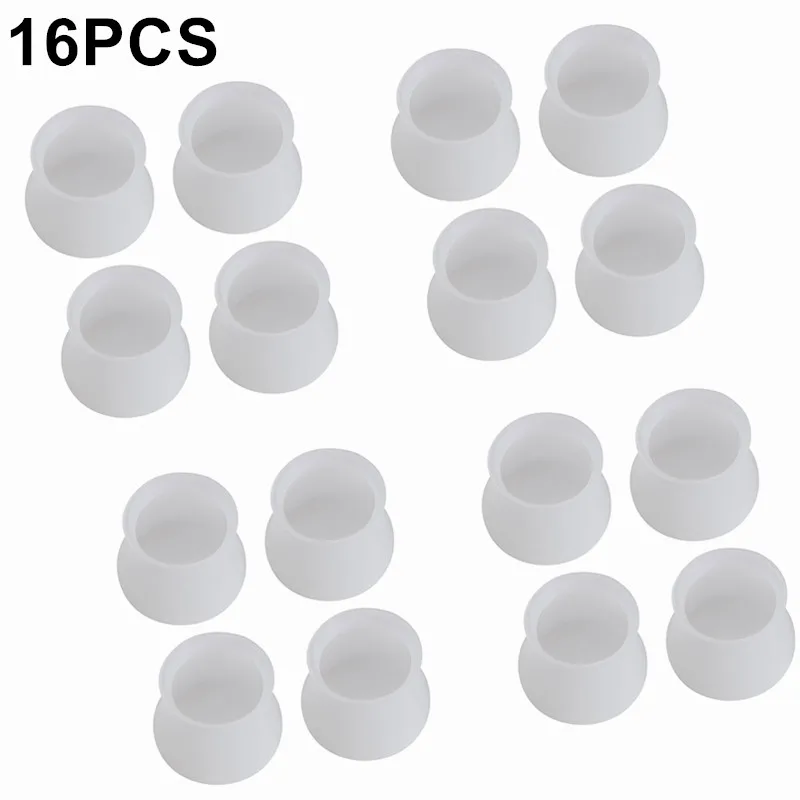 Details about   4-16pcs Chair Leg Cap Rubber Feet Protector Pads Furniture Table Covers  Round 