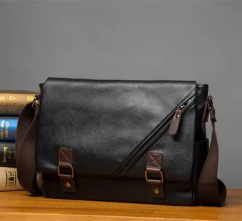 

Men's Messenger Bag Crossbody shoulder Bag Zipper Casual waterproof Men Toolkit