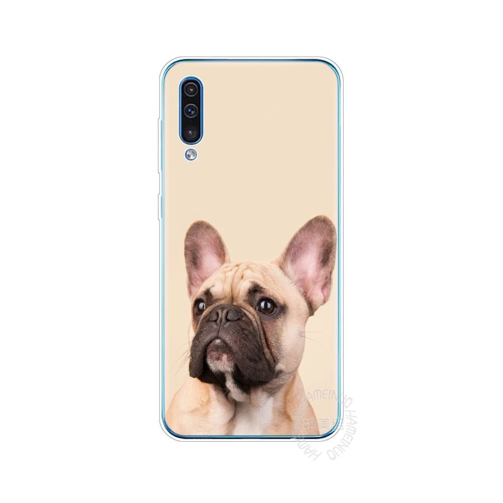 72286 Обложка для телефона из силикона и ТПУ чехол для samsung Galaxy S10 E PLUS A10 A20 A30 A40 A50 A70 A10E A20E M20 крышка французский щенок бульдога - Цвет: 72286