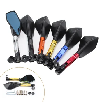 

Motorcycle Accessories Aluminum Rearview Side Mirror For YAMAHA c8 yzf-r1m mt03 mt-10 tdm 900 nmax 155 yzf r1 mt-125 cygnus-zr