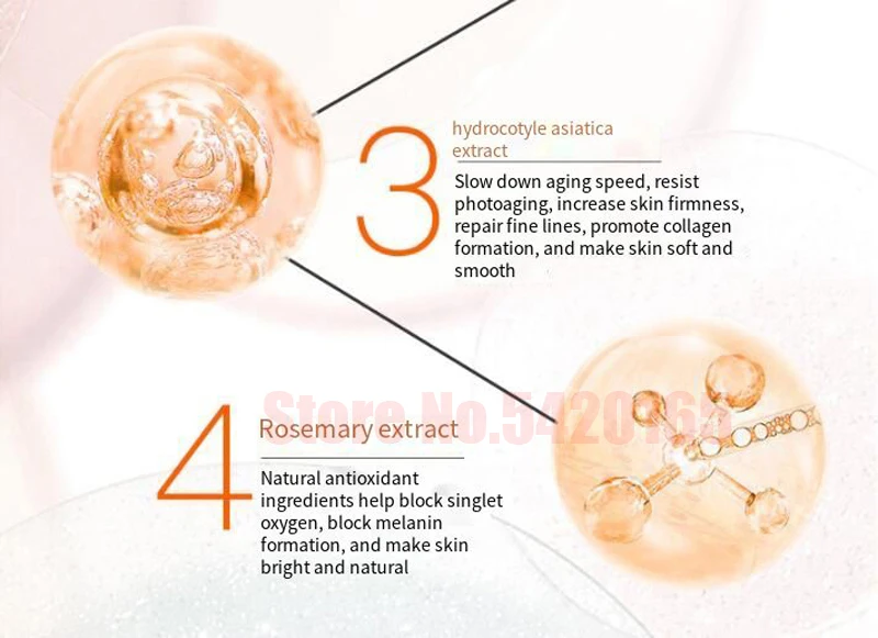 solução de estoque natural essência ácido hialurônico hidrato astaxanthin iluminando cuidados com pele cosméticos coreanos