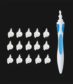 

Blue ZOO Ear Cleaner Earpick Easy Ear Wax Remover Spiral Earwax Cleaner Hearing Aid Ear Care Tools