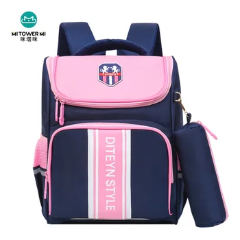 

children school bags orthopedic backpack waterproof boys girls schoolbag Reflective strip bookbag wholesale mochila escolar