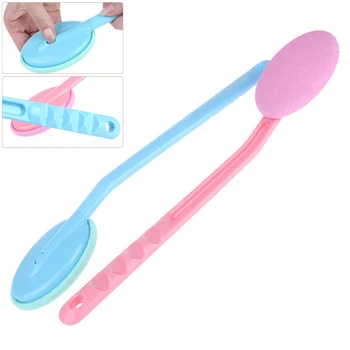 

Bath Brush Long Handle Massager Easy Lotion Applicator Scrubber Back Rubs Bathroom Body Care Single Side Detachable