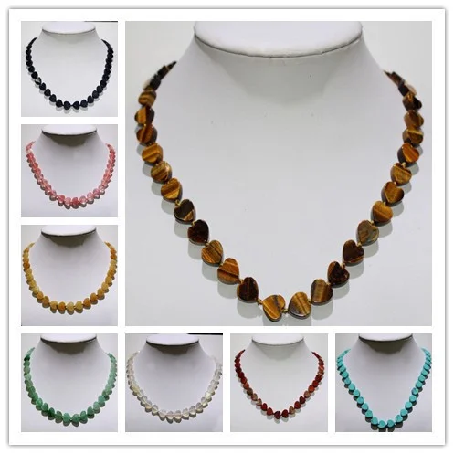Натуральный тигровый глаз камень кварц кристалл Агаты necklace ISES ожерелье в форме