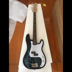 Ensemble de guitare électrique noire en bois de rose, acoustique, instrument de musique, BE50DJ 