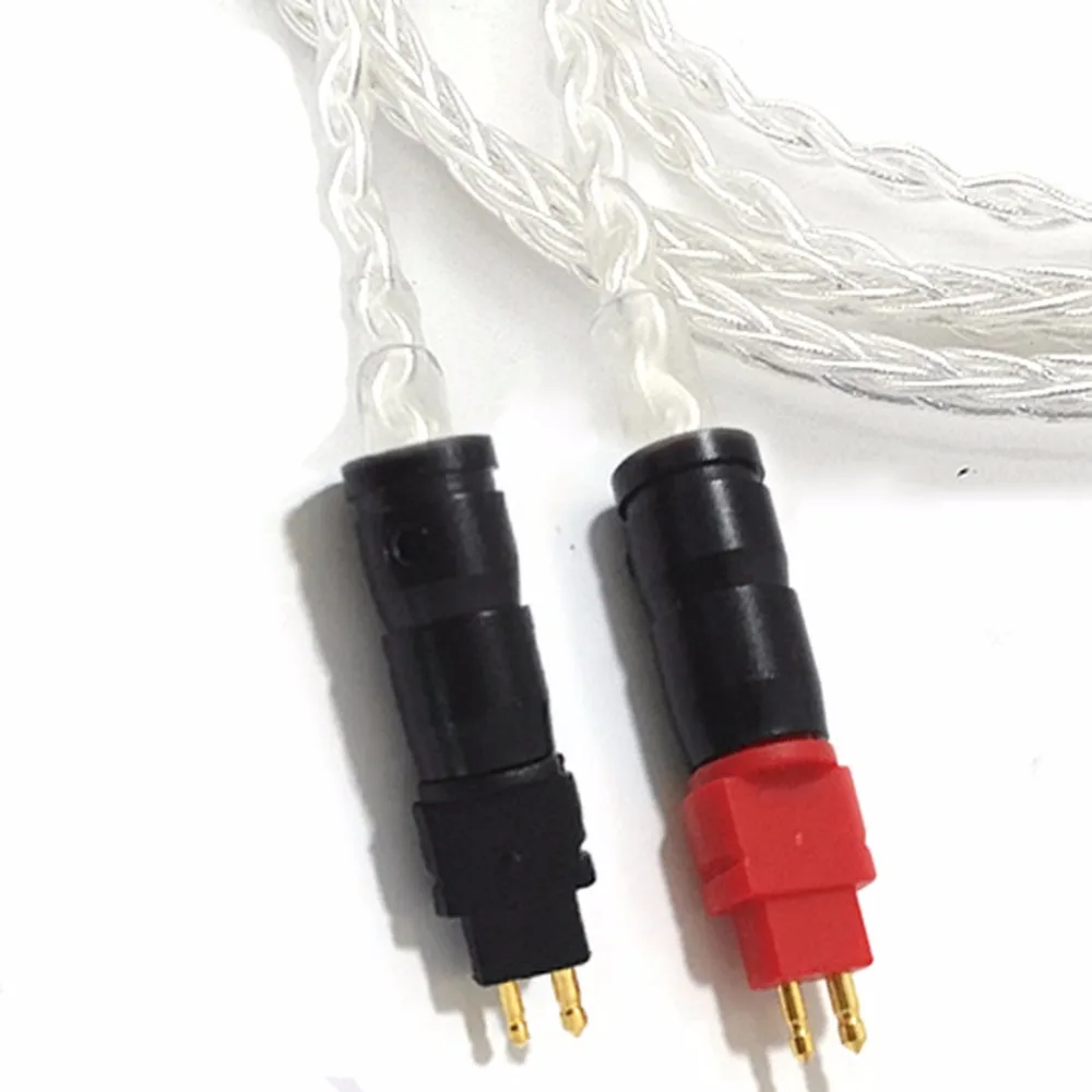 8cores Copper Silver plated Replacement Audio Cable for HD600 HD650 HD525 HD545 HD565 HD580 Headphones